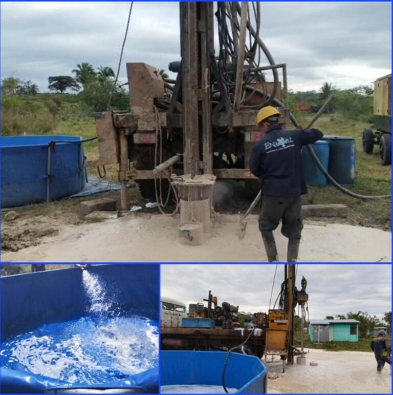 Inicia construcción del nuevo sistema de agua potable en Comunidad Nuevo Amanecer de Morrito