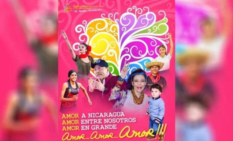 Gobierno envía mensaje de amor a familias nicaragüenses