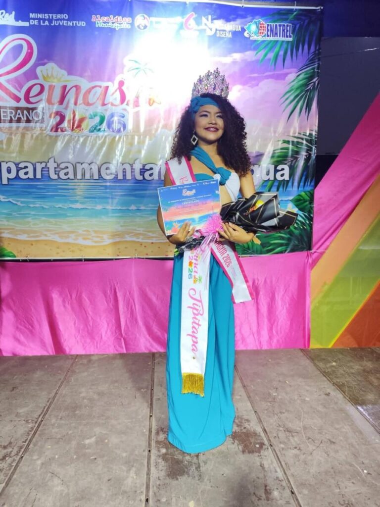 Managua: La bella tipitapeña Iris Valle es coronada Reina Verano 2026