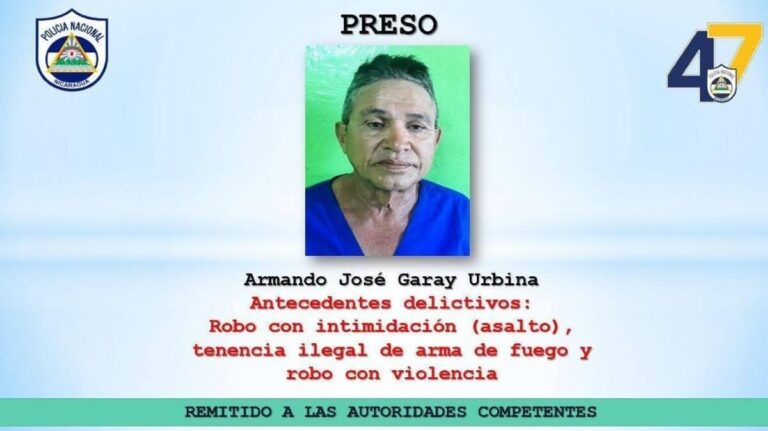 Acusan en juzgados de Masaya a uno de los delincuentes que asaltó a cambista en el Día de la Mujer