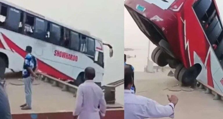 Tragedia en Bangladesh: 25 personas mueren al caer autobús en río Padma