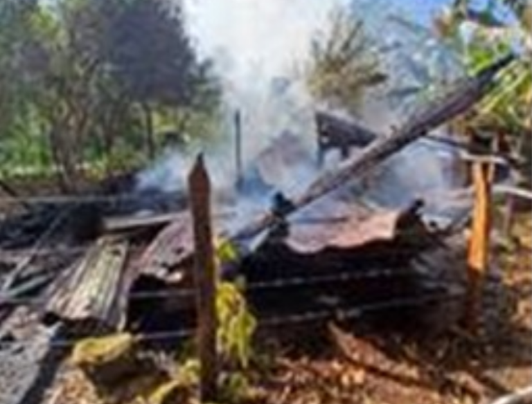 Incendio en dos viviendas causan pérdidas económicas por casi 86 mil córdobas en Chontales y Río San Juan
