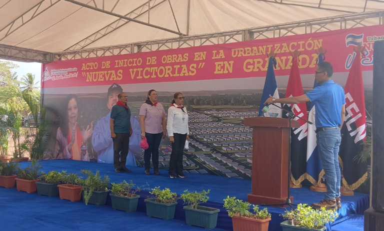 Gobierno Sandinista inicia en Granada construcción de 282 viviendas en histórico proyecto «Nuevas Victorias»