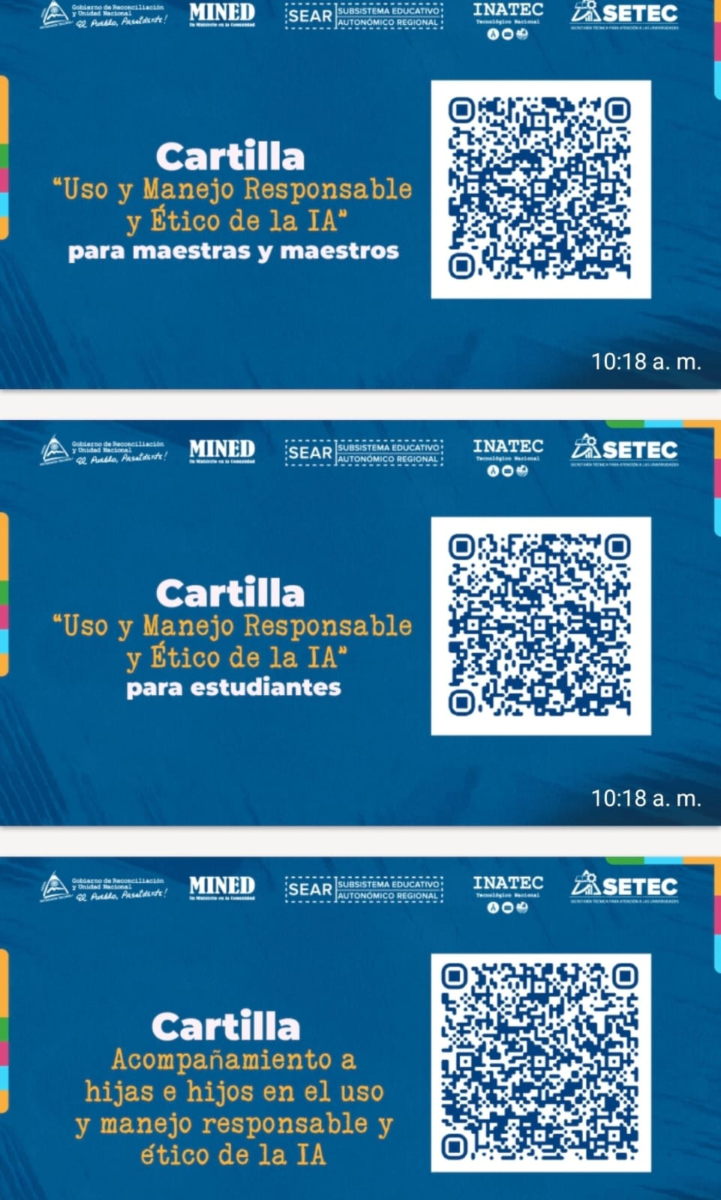 Lanzamiento de cartillas IA en aniversario educativo