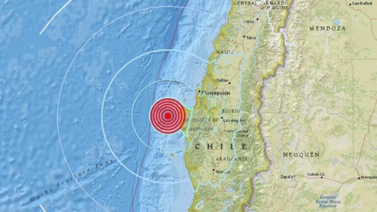 Sismo de magnitud 6,3 sacude Chile