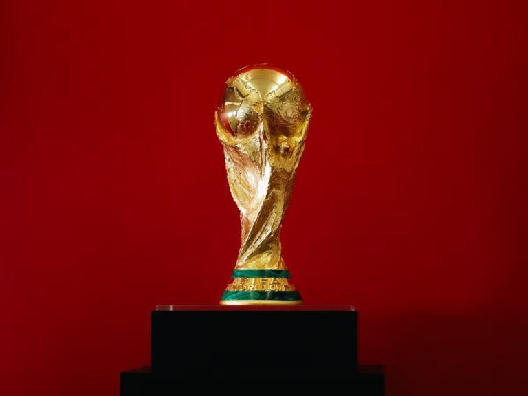El trofeo de la Copa del Mundo: Oro y esplendor