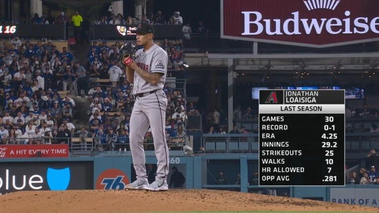 Jonathan Loáisiga brilla con los Diamondbacks