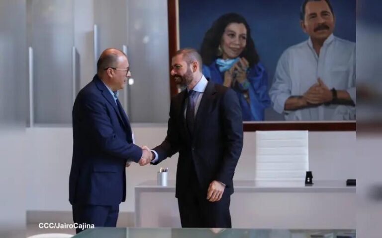 Autoridades del Gobierno de Nicaragua se reúnen con delegación de empresa minera Equinox Gold