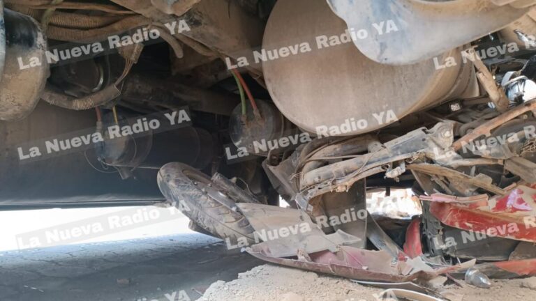 Motociclista sobrevive de milagro tras ser impactado por cabezal sin frenos en San Marcos