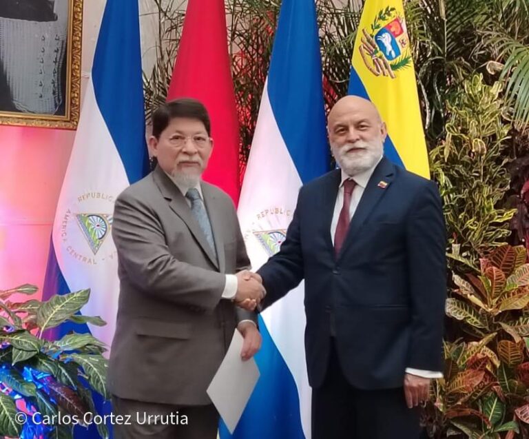 Nuevo embajador de Venezuela: Nicaragua tiene un nicaragüense más