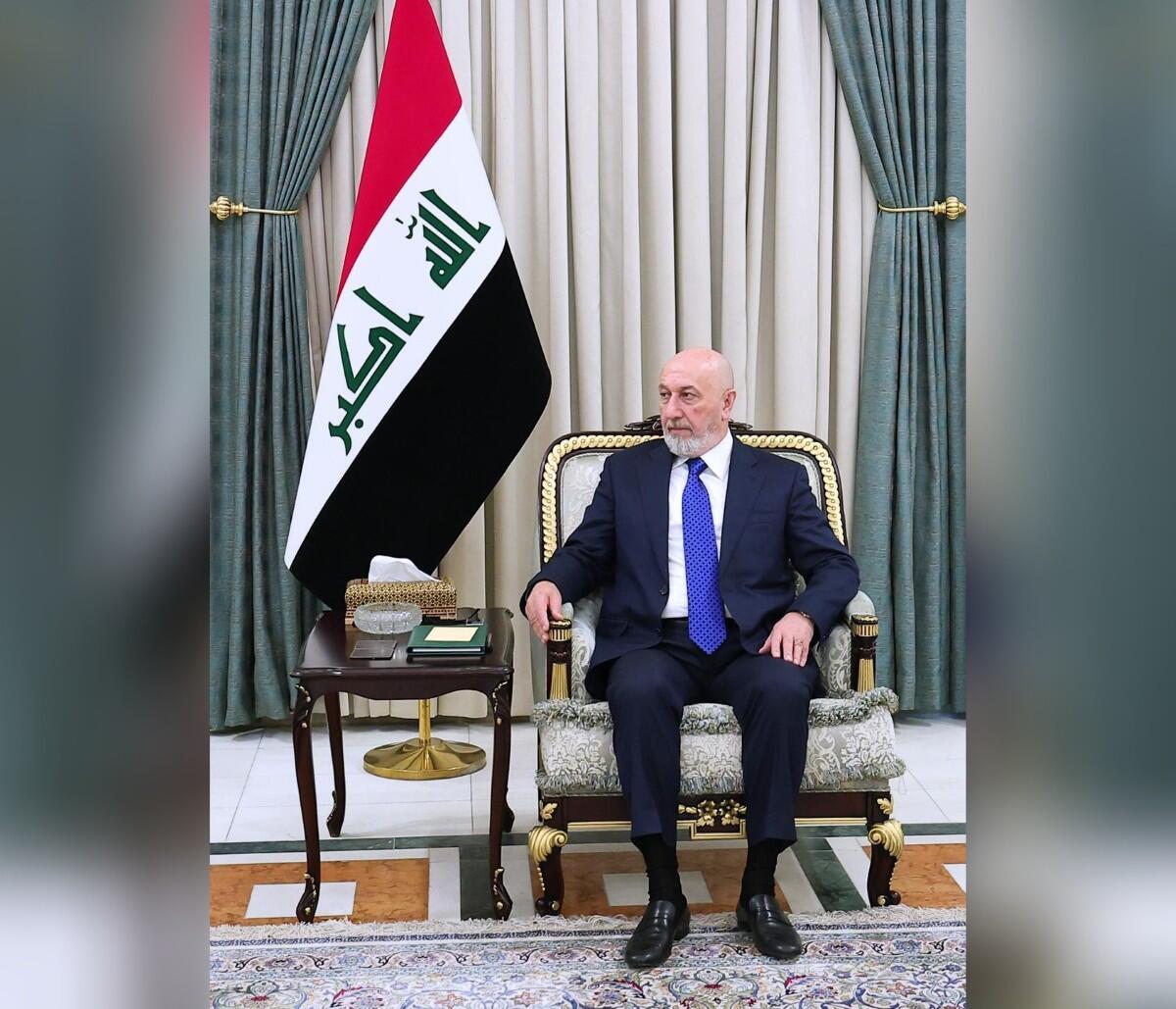El presidente de Irak Nizar Amedi