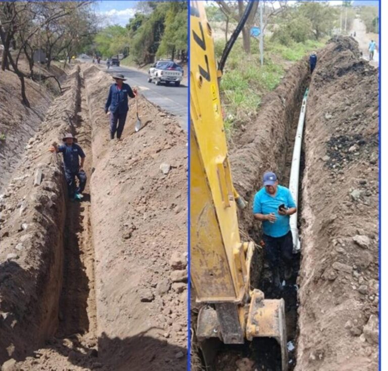 ENACAL avanza en ampliación del sistema de agua potable de 10 barrios en Estelí