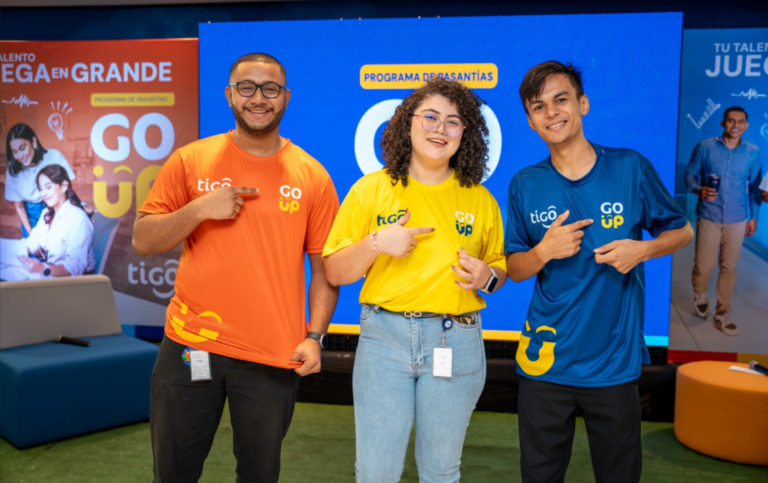 Tigo lanza programa de pasantías GO UP para jóvenes