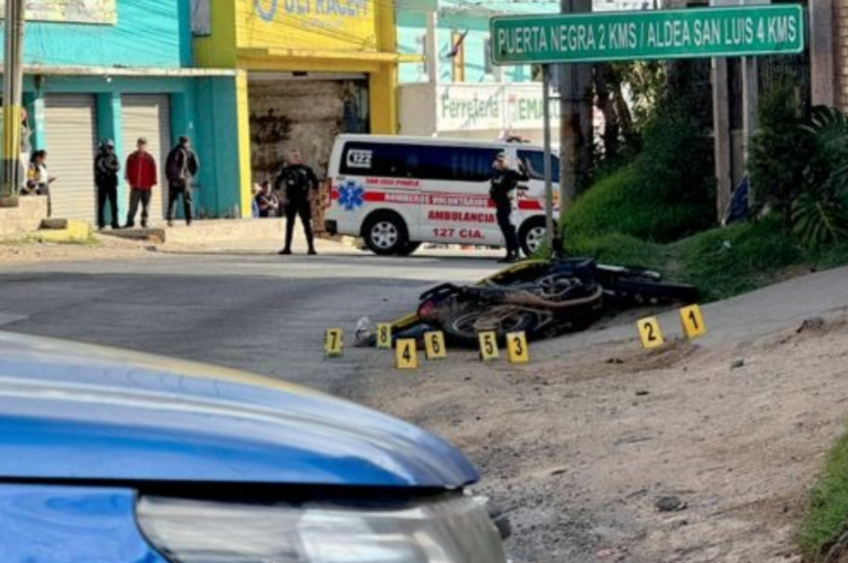 Pinolera que laboraba en un bar fue ultimada a tiros cuando se dirigía a su casa en Guatemala