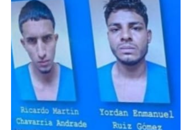 Policía Nacional captura a dos sujetos con marihuana en Ocotal y refuerza muro de contención