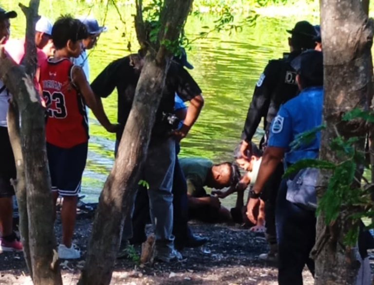Joven muere ahogado en el sector de Venecia, en la Laguna de Masaya