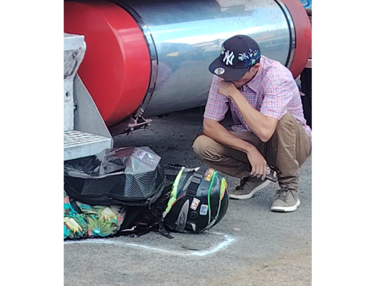 Vendedor de accesorios murió bajo llantas de furgón en semáforos del Mayoreo, en Managua