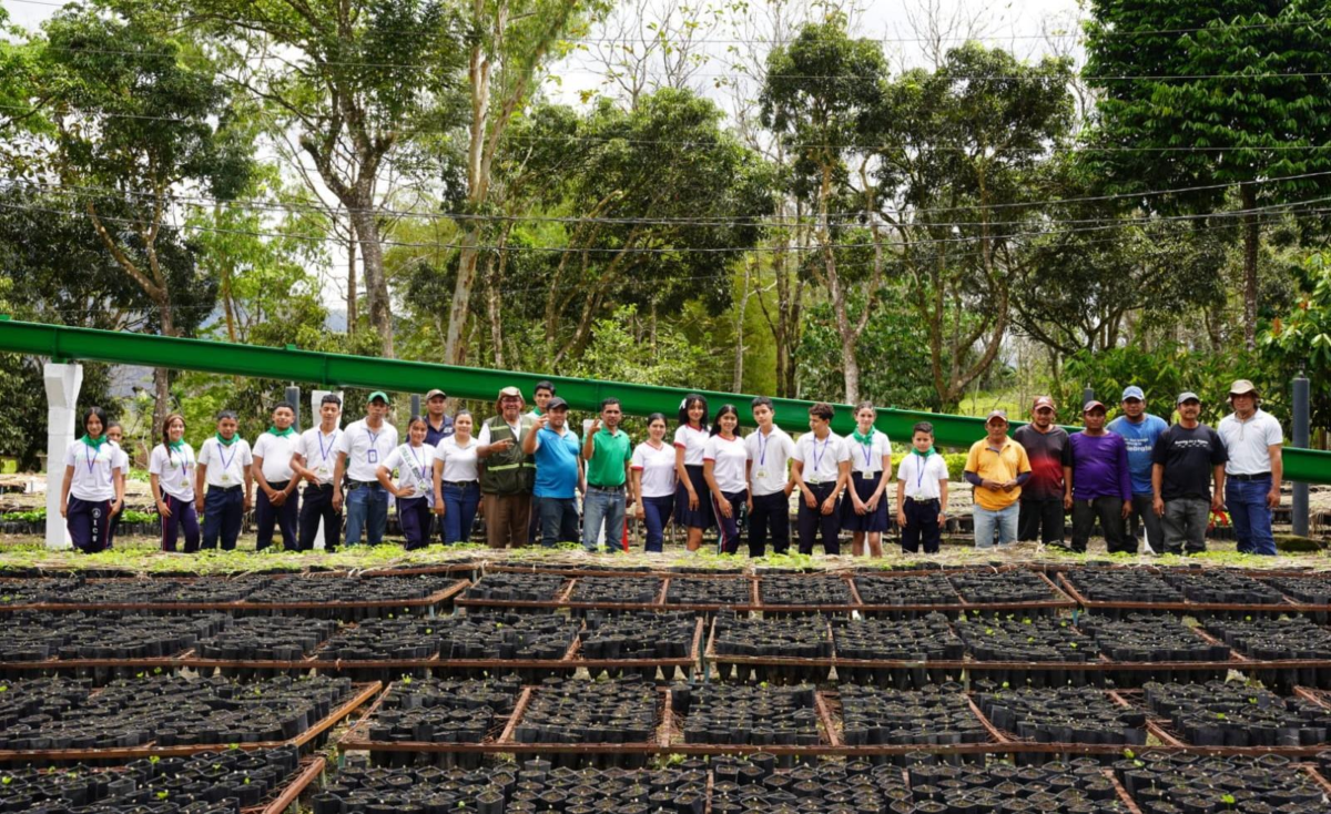 MARENA Boaco-Madriz: Inaugura 2 viveros, 70K plantas