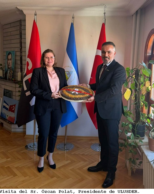 Nicaragua y Asociación Empresarial de Türkiye exploran oportunidades de inversión