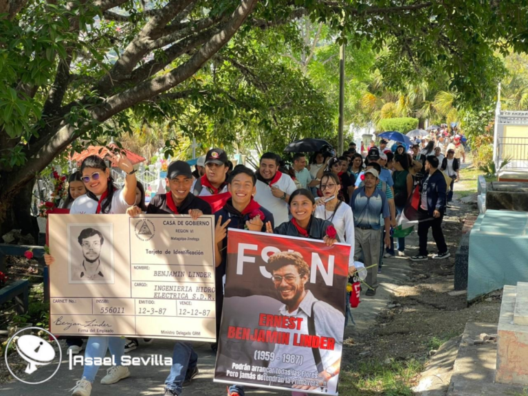 Matagalpa rinde homenaje al héroe internacionalista Benjamín Linder en su 39 aniversario