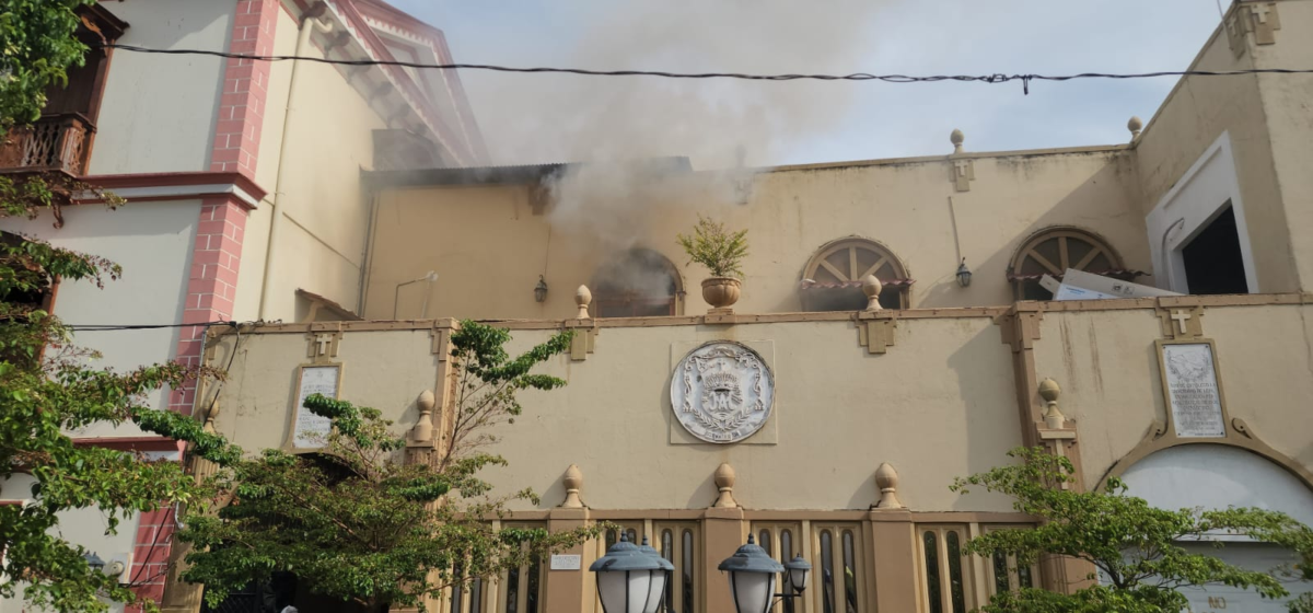 Incendio Casa Cural León