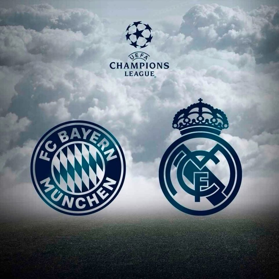 El Bernabéu se viste de gala para el Clásico de Europa.
