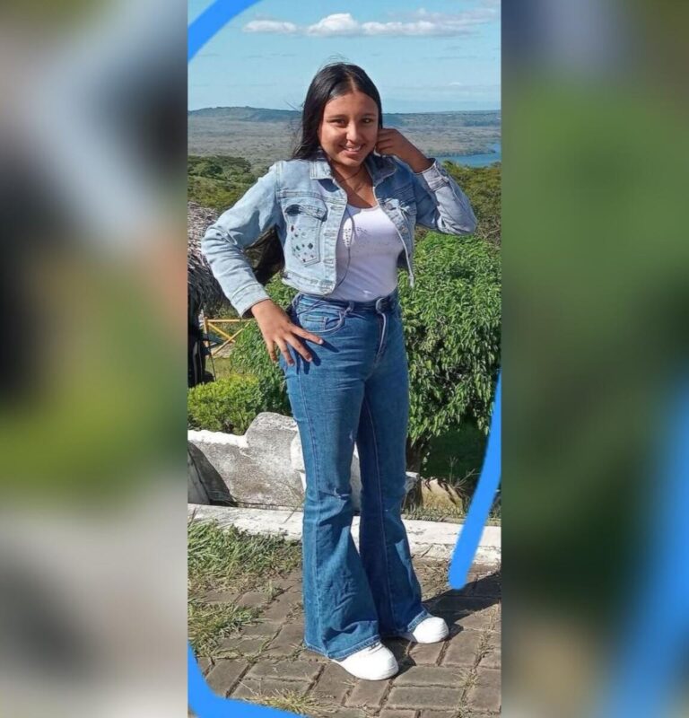 Desaparición de jovencita y extraño mensaje tiene angustiados a familia de Masaya