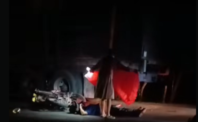 Jinotega: motorizado fallece tras violento impacto contra camión estacionado