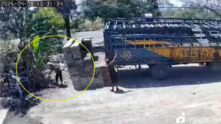 Obrero con más vidas que un gato se salva de morir aplastado por varias piedras cantera