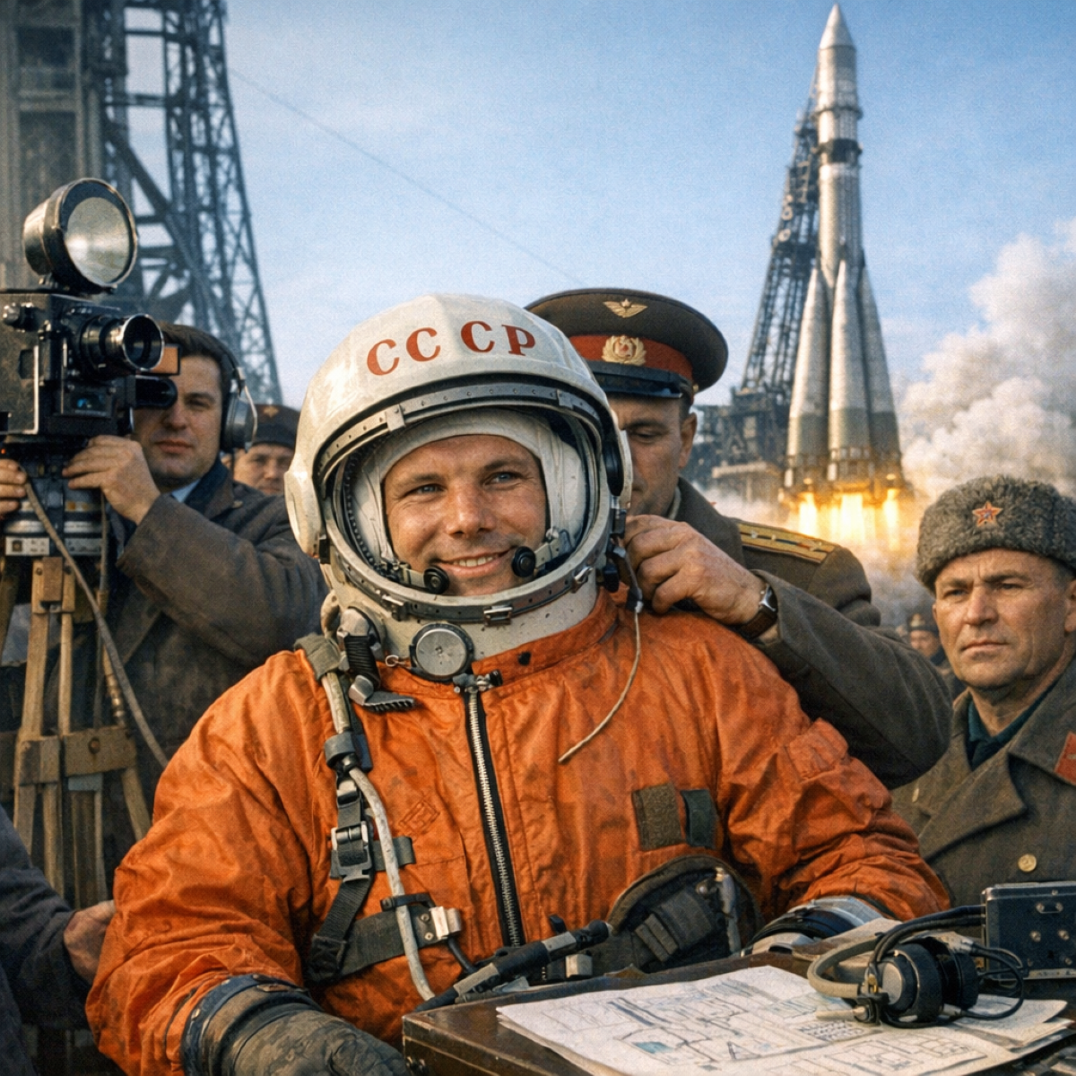 Yuri Gagarin: 65 años de la primera vez en el espacio