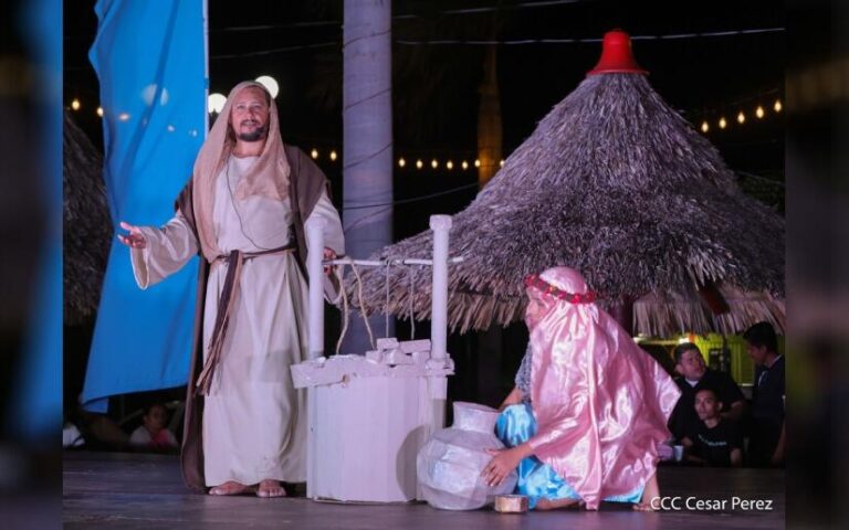 Puerto Salvador Allende revive la pasión de Cristo con la tradicional Judea