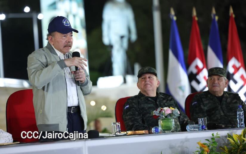 Co-president Daniel demands that the American government not continue making wars in the world