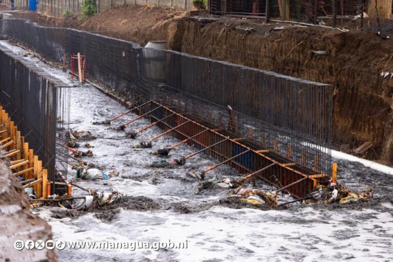 Primeras lluvias ponen a prueba con éxito nuevas obras de drenaje en Managua