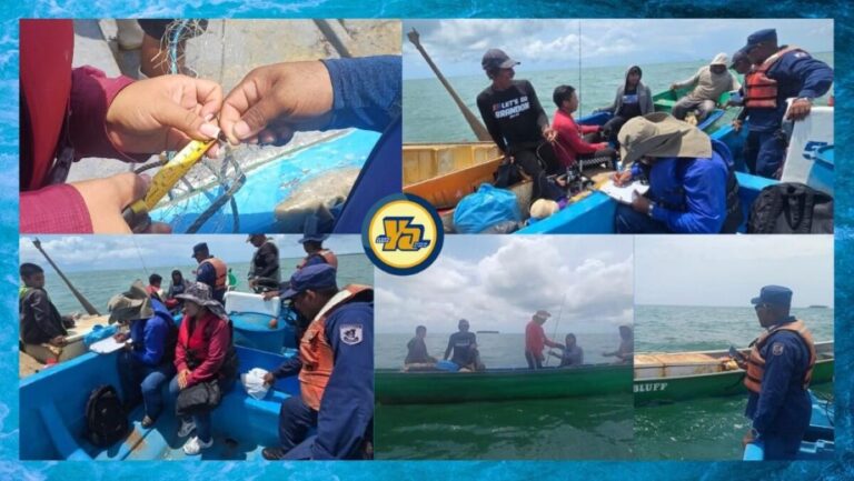 INPESCA y Fuerza Naval actúan contra pesca ilegal en Bluefields
