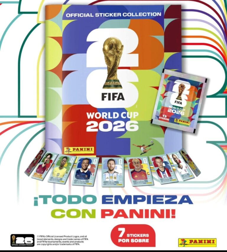 OCAL S.A. pone a la venta el álbum Panini de la Copa del Mundo