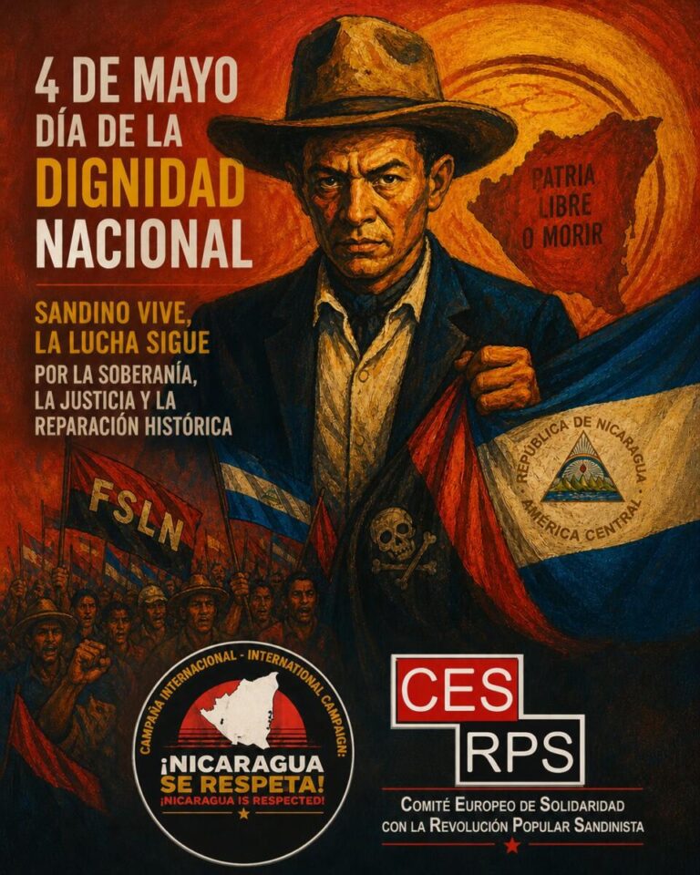 Europa se solidariza con Nicaragua y lanza campaña "Nicaragua se Respeta"