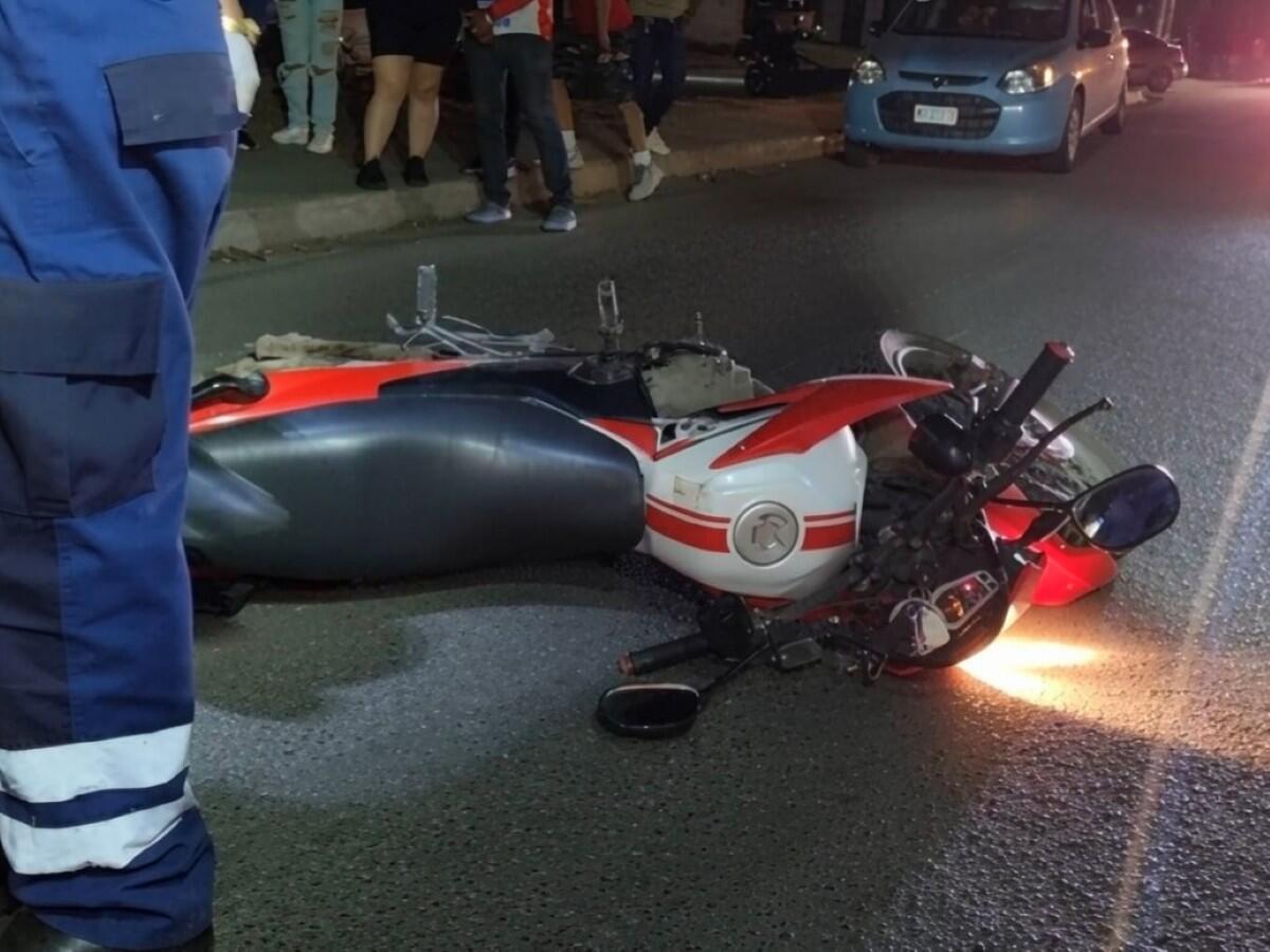La moto era conducida por Miguel Ángel Díaz Palacios