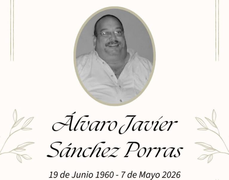 Gobierno de Nicaragua se solidariza ante paso a otro plano de vida del compañero Álvaro Sánchez Porras