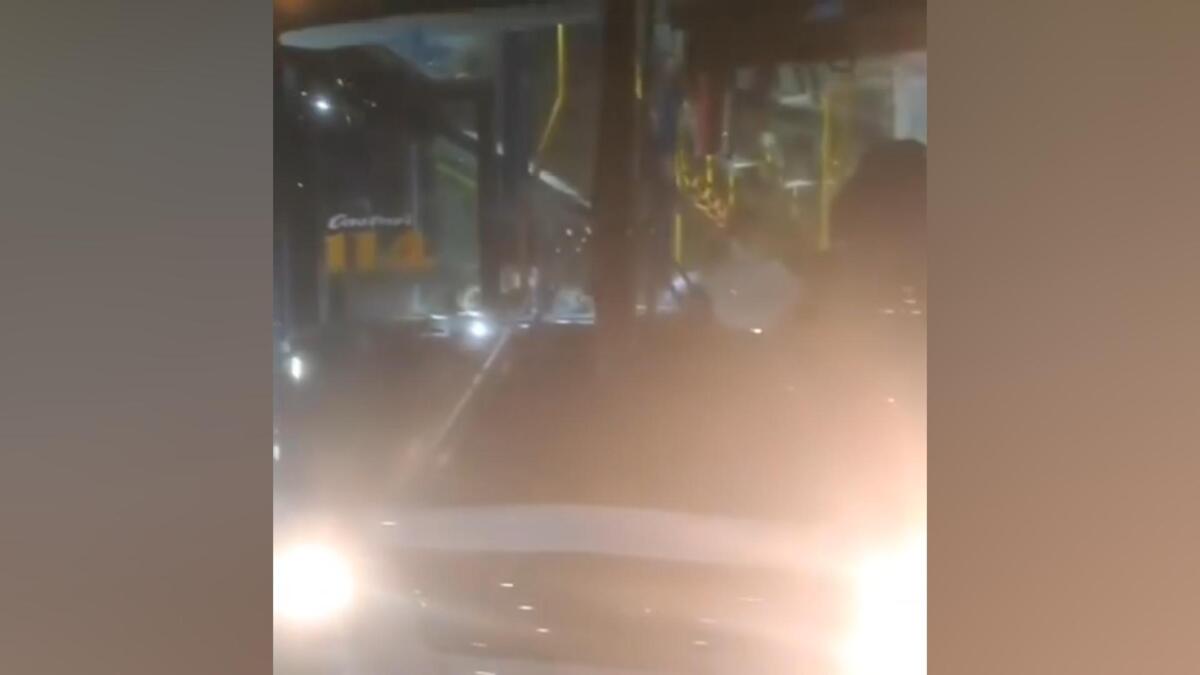 Caponero muere arrollado en Carretera Norte por autobús de la Ruta 114