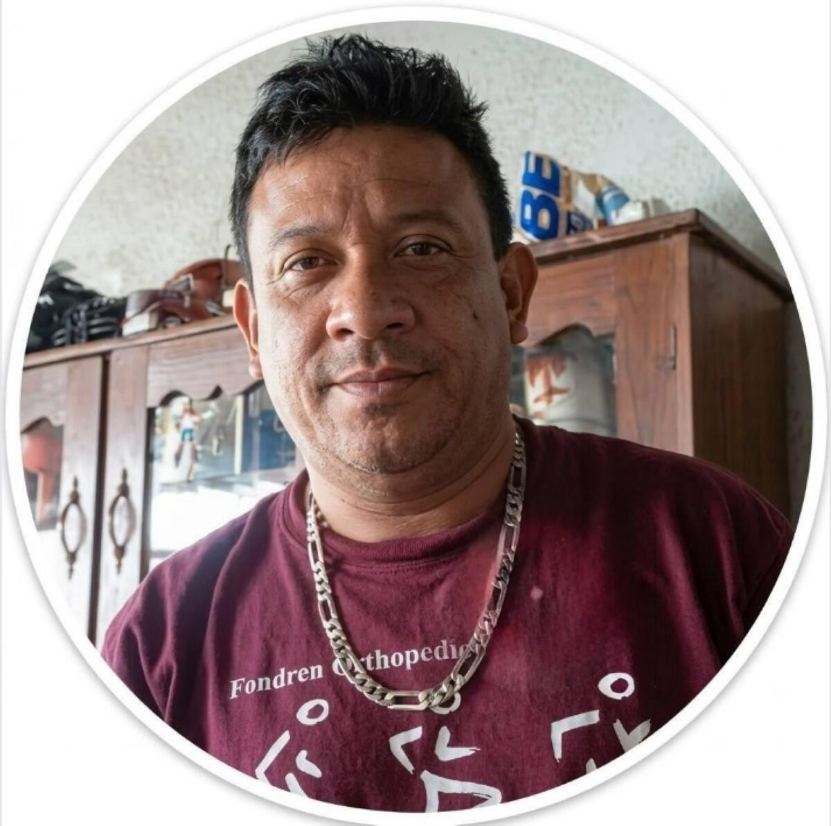 Bayardo José Vásquez, de 52 años