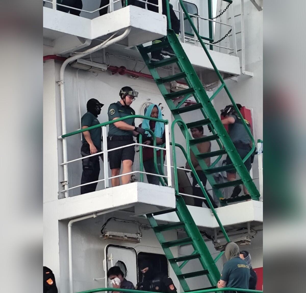 España incauta hasta 40 toneladas en un barco