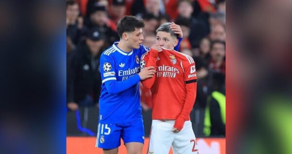 Futbolista argentino se pierde dos partidos del Mundial por llamar "mono" a Vinicius Jr