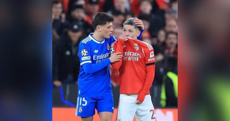 Futbolista argentino se pierde dos partidos del Mundial por llamar «mono» a Vinicius Jr