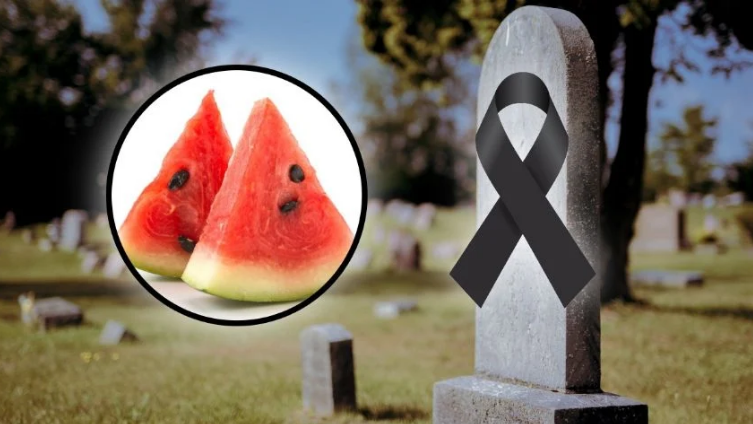 Una familia entera murió tras cenar una sandía