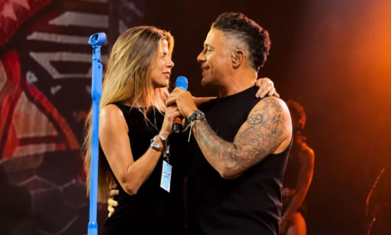 Alejandro Sanz y Stephanie Cayo protagonizan romántico momento al cantar juntos “Corazón partío”