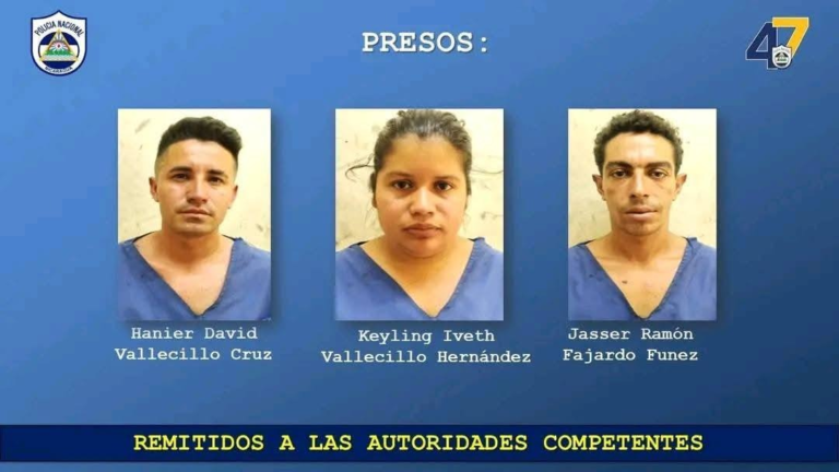 Tres delincuentes detenidos con 4 libras de marihuana en Jalapa