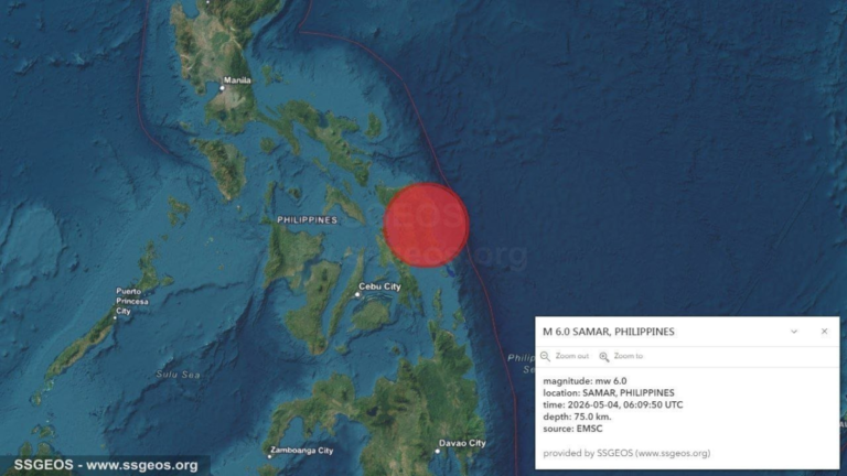 Filipinas tiembla: sismo de 6.0 pone a correr a la gente