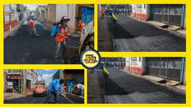 Avanza Programa Calles para el Pueblo en Villa Reconciliación Norte