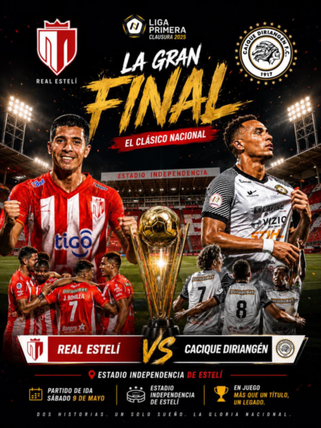 Diriangén y Estelí empatan en primer juego de la final del fútbol nacional