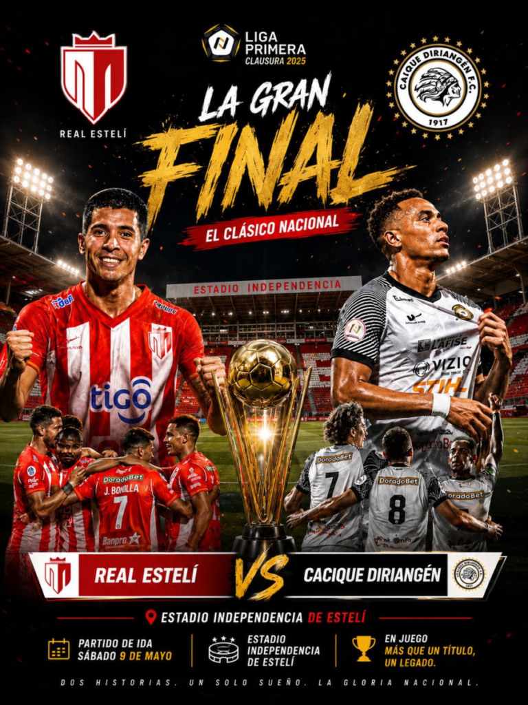 Diriangén y Estelí empatan en primer juego de la final del fútbol nacional